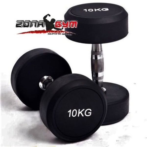 MANCUERNAS REDONDAS ENCAUCHADAS CROMADAS 